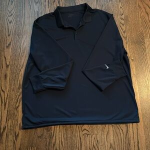 Nike Dri-Fit Polo Shirt​​.  Mens Nike Golf.  Fits like XL, Navy